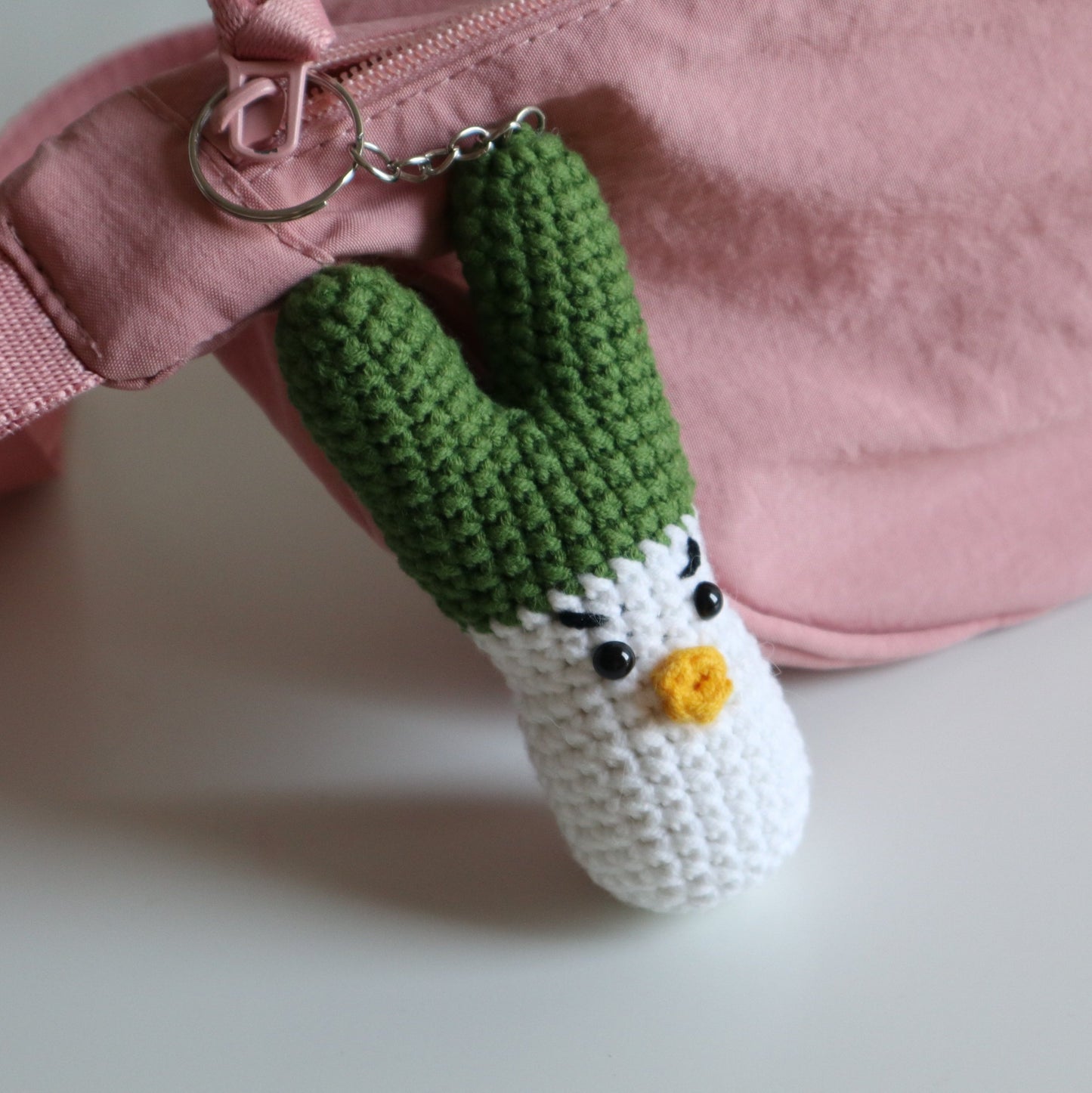 ONION CROCHET KEYCHAINS
