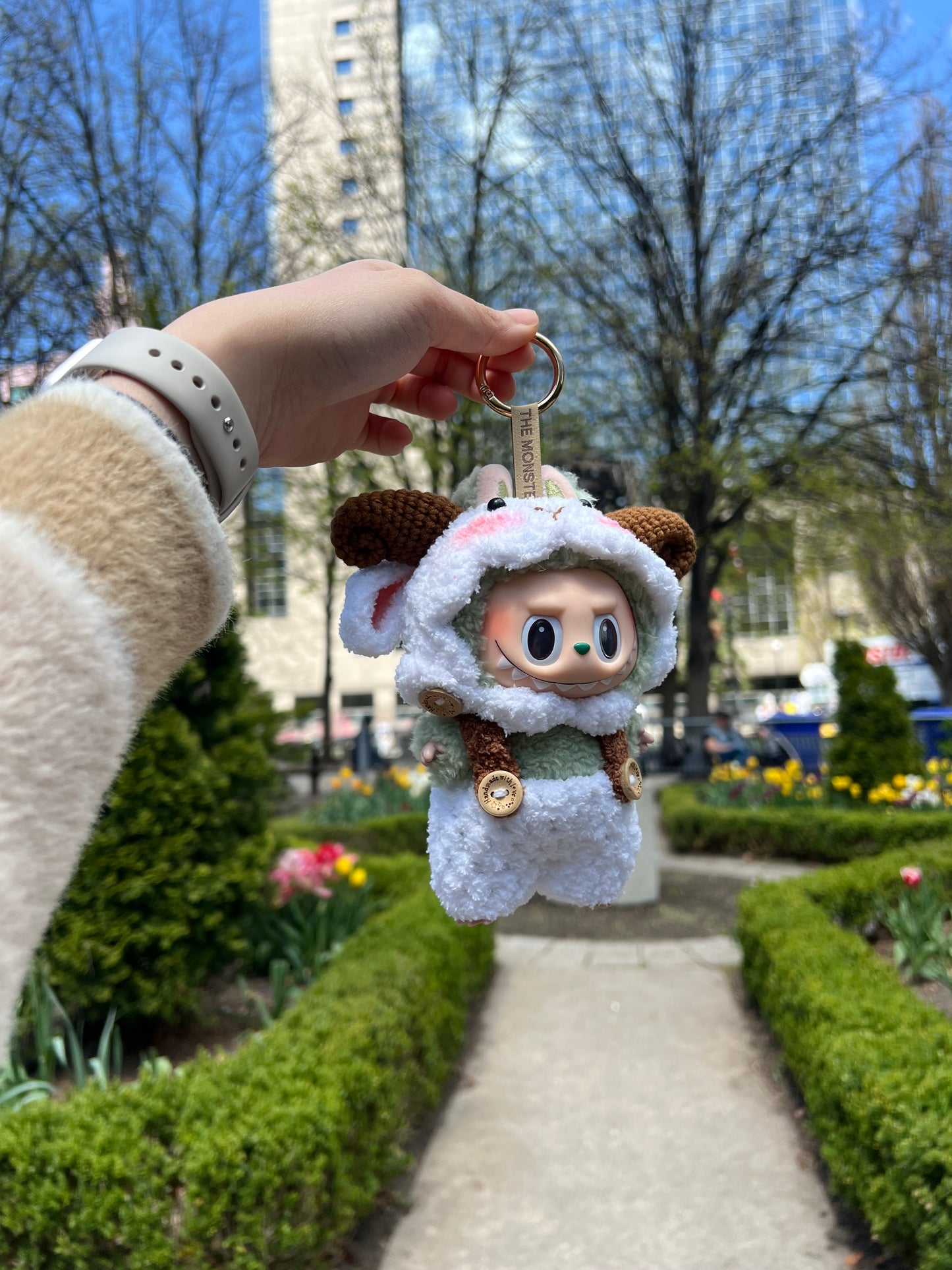 Sheep labubu clothes