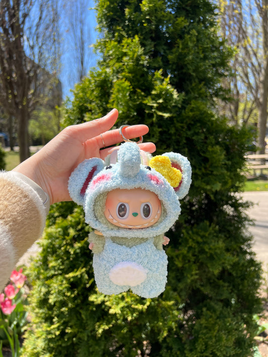 Elephant labubu clothes