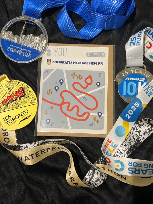 Birthday cards for runners