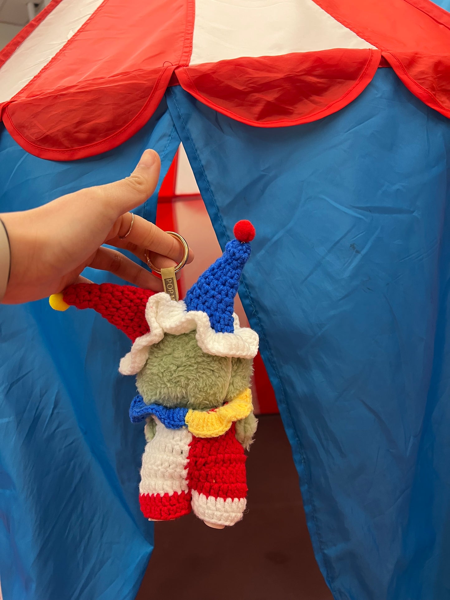 Clown labubu clothes