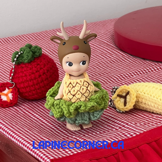 PINEAPPLE CROCHET FIGURINE CLOTHES