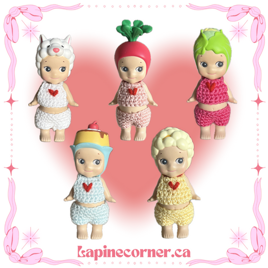 CROCHET FIGURINE CLOTHES SET