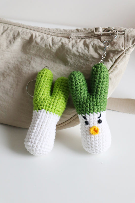 ONION CROCHET KEYCHAINS