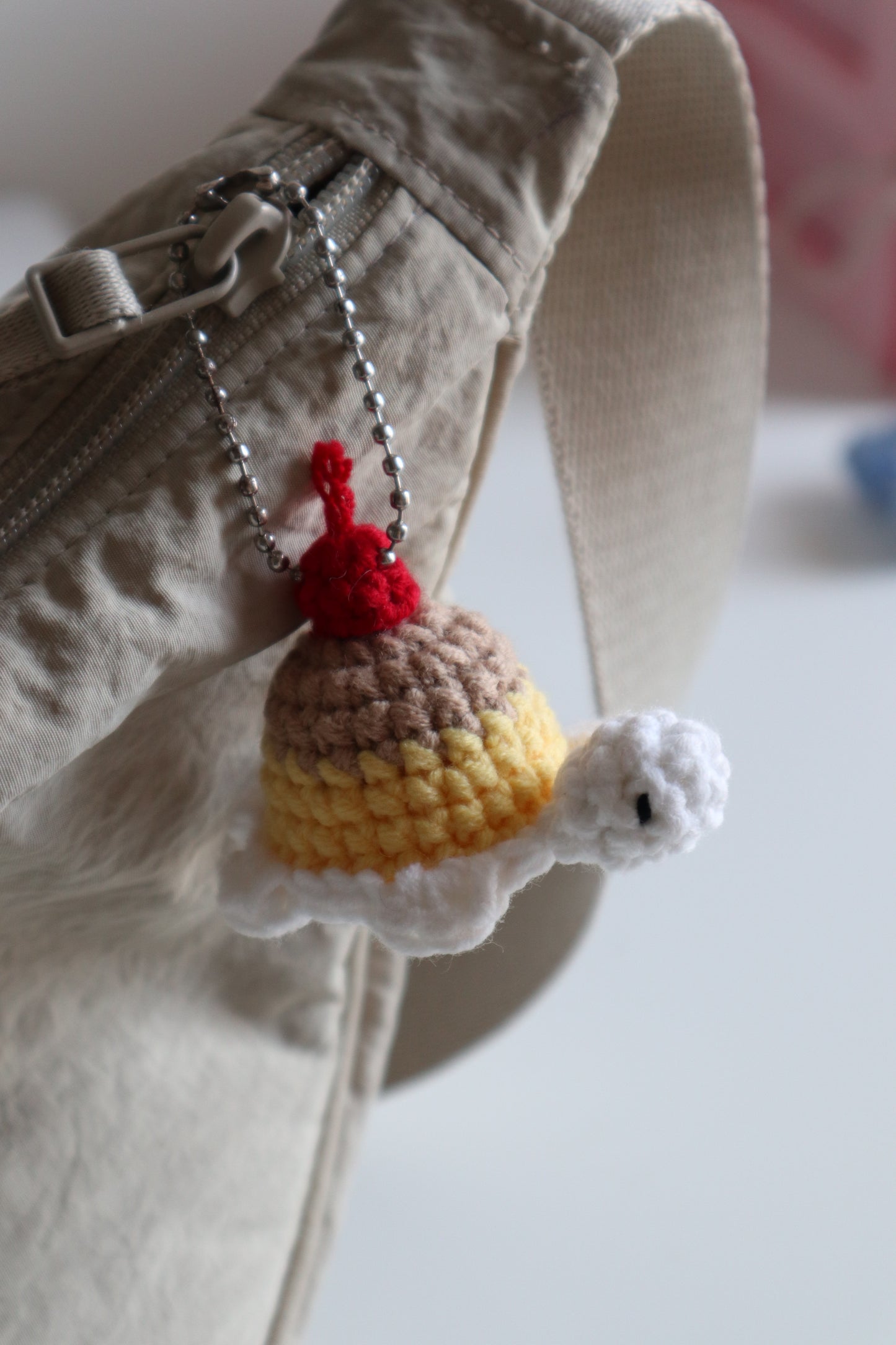 PUDDING CROCHET KEYCHAINS